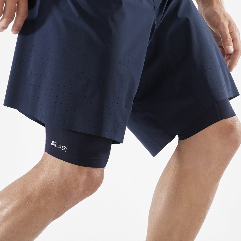 Шорти Salomon S/LAB Ultra 2IN1 Шорти M - синій