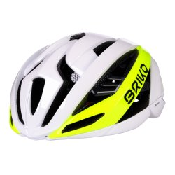 Helma Cyklo Briko Quasar - bílá/žlutá