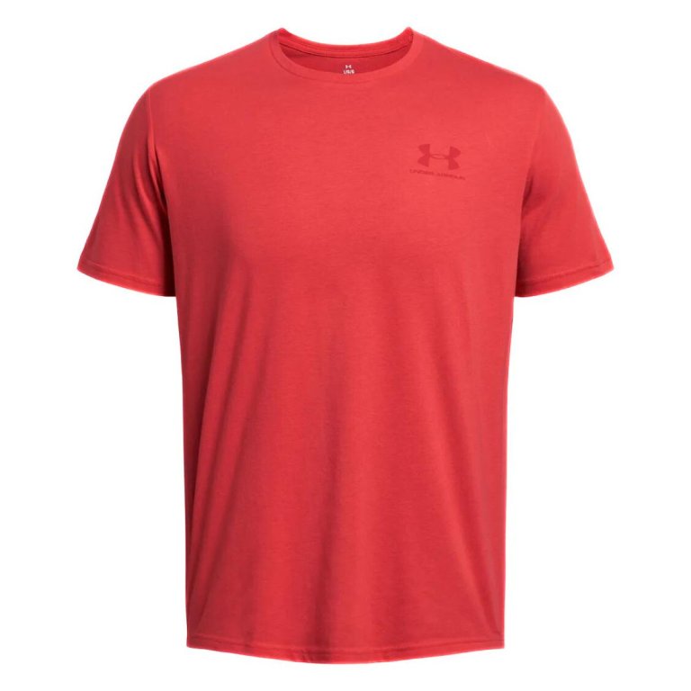 Футболка Under Armour UA Sportstyle LC SS M - червона