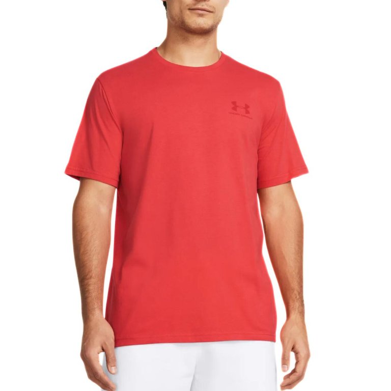 Футболка Under Armour UA Sportstyle LC SS M - червона