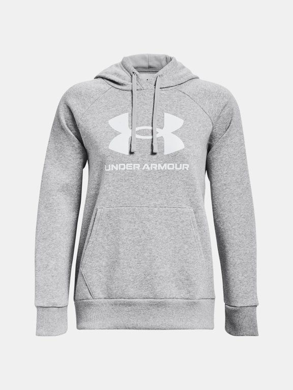 Світшот Under Armour UA Rival Fleece Big Logo Hdy W - сірий