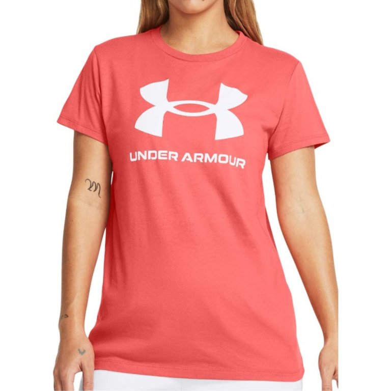 Футболка Under Armour Sportstyle Logo SS W - рожева