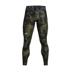 Легінси Under Armour HG Armour Printed Lgs M - зелений/чорний