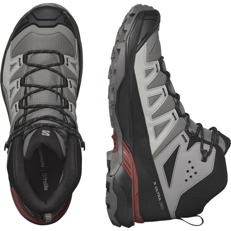 Кросівки Salomon X Ultra 360 MID GTX M - сірє / чорне