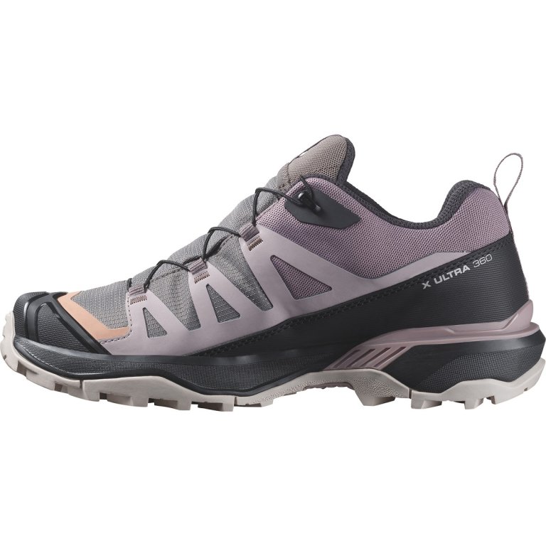 Взуття Salomon X Ultra 360 GTX W - сірий/фіолетовий