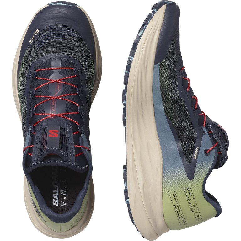 Кросівки Salomon S/LAB Ultra - зелений / синій
