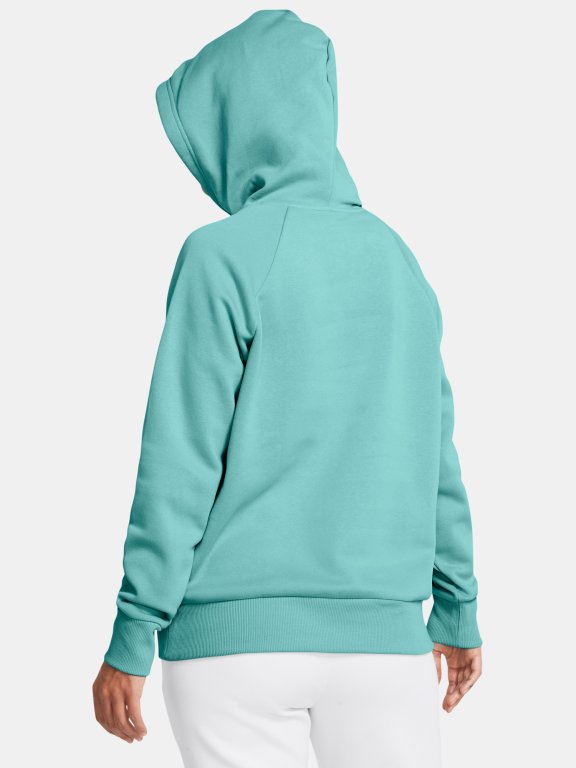 Худі Under Armour UA Rival Fleece Hoodie W - зелений