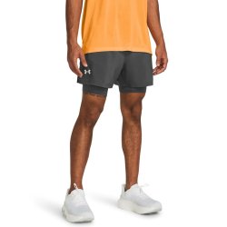 Шорти Under Armour Launch 5'' 2-IN-1 Шорти M - сірий
