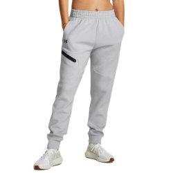 Штани Under Armour Unstoppable Flc Jogger W - сірий