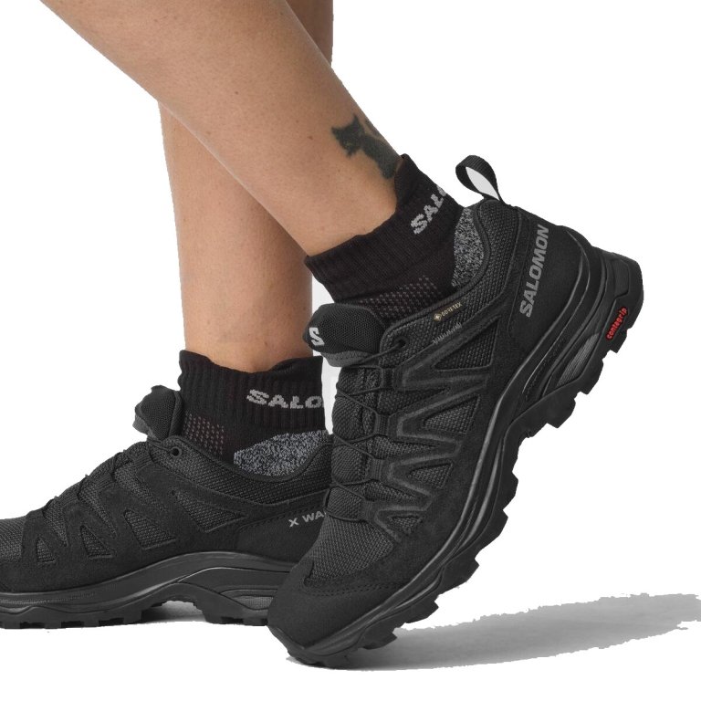 Кросівки Salomon X Ward Leather GTX W - чорні