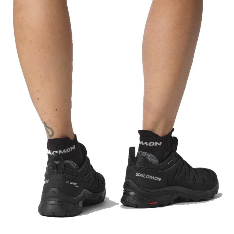 Кросівки Salomon X Ward Leather GTX W - чорні