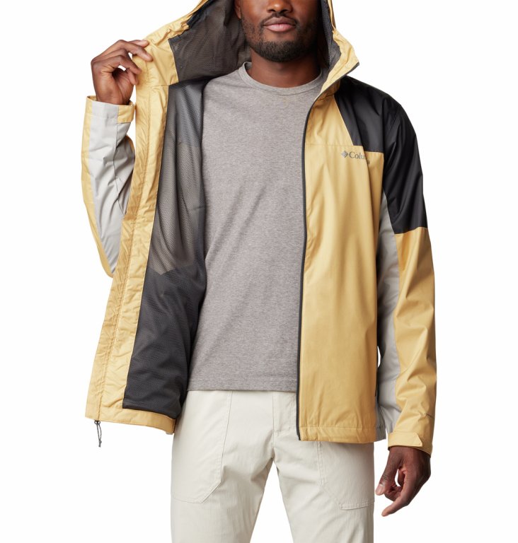 Куртка Columbia Inner Limits™ III Jacket M - бежевий/чорний/білий