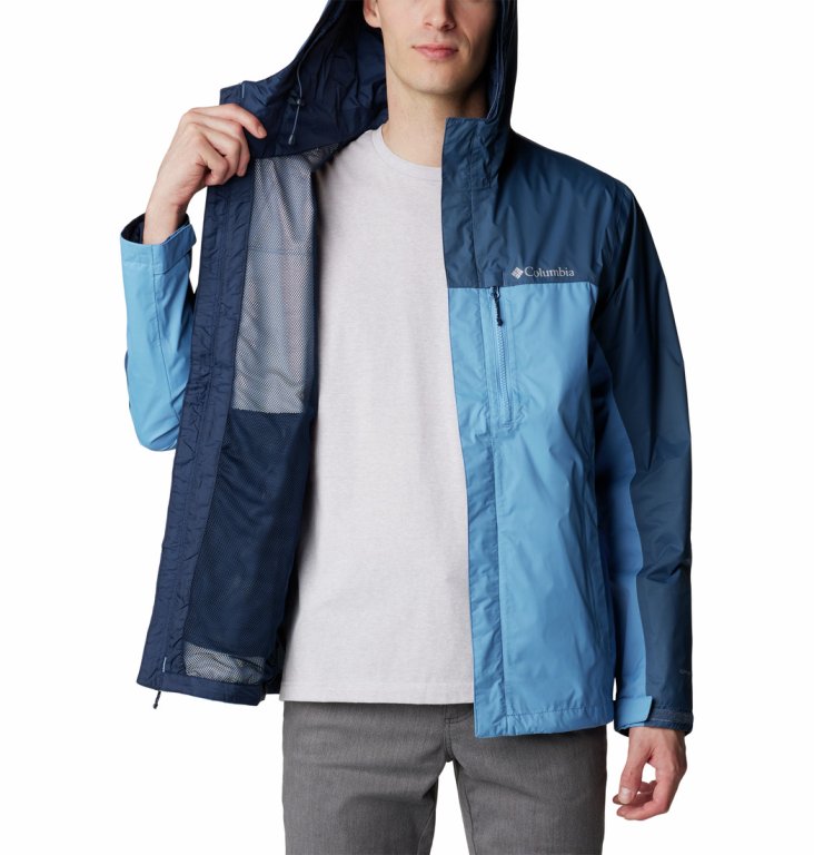 Куртка Columbia Pouring Adventure™ II Jacket M - синя / блакитна