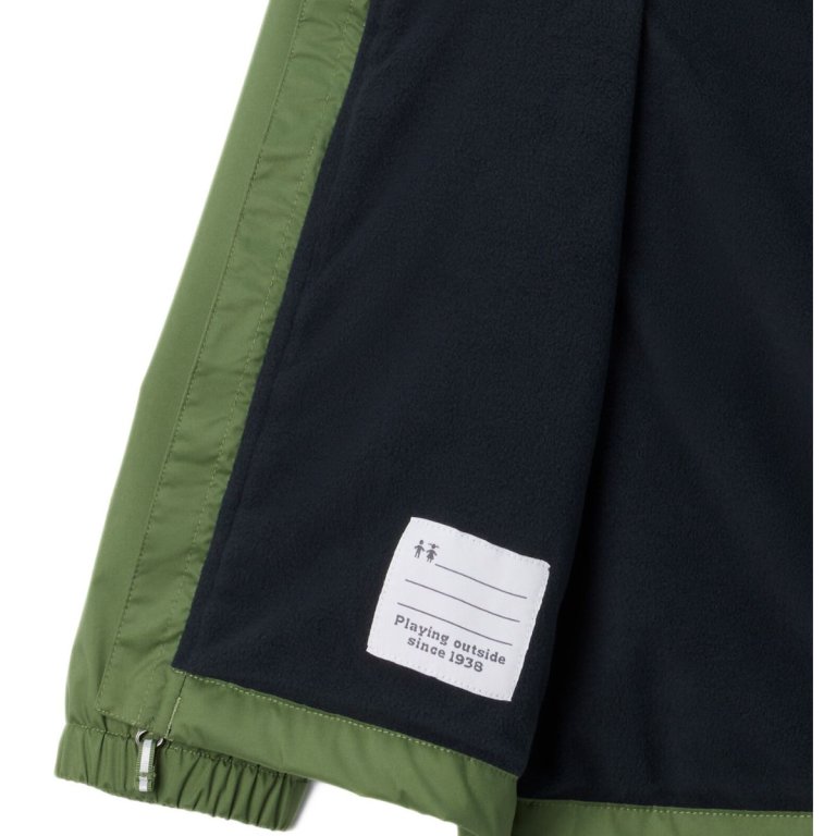 Куртка Columbia Rainy Trails™ на підкладці з флісу J - зелена