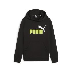 Кофта Puma ESS+ 2 Col Big Logo Hoodie FL J - чорний