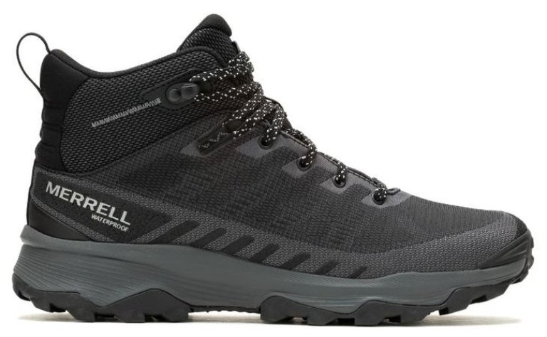 Obuv merrell J037537 SPEED ECO MID WP black