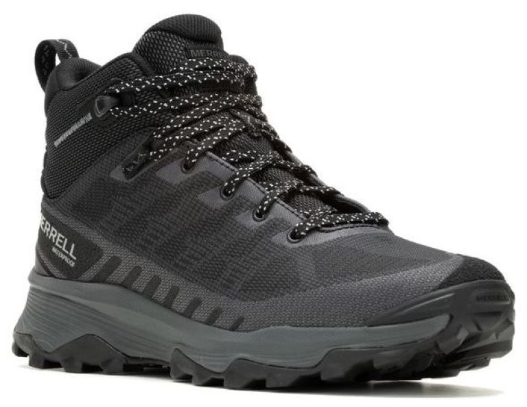 Obuv merrell J037537 SPEED ECO MID WP black