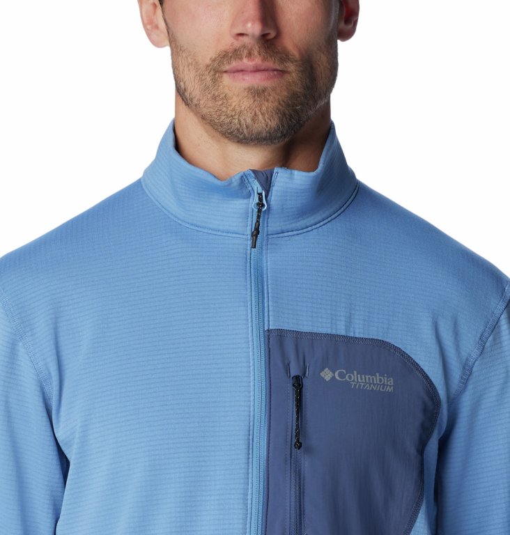 Кофта Columbia Triple Canyon™ Grid Fleece Full Zip M - синій