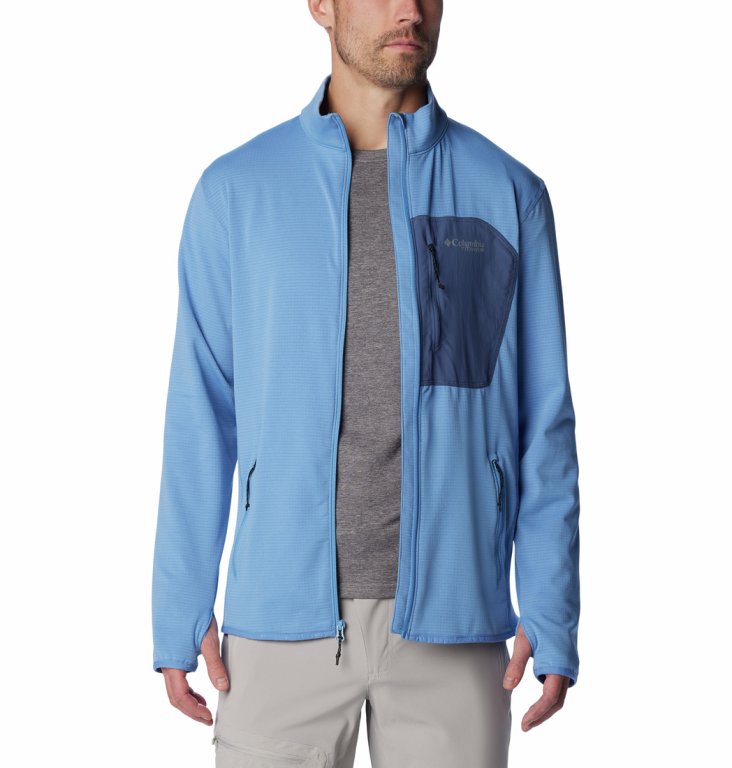 Кофта Columbia Triple Canyon™ Grid Fleece Full Zip M - синій