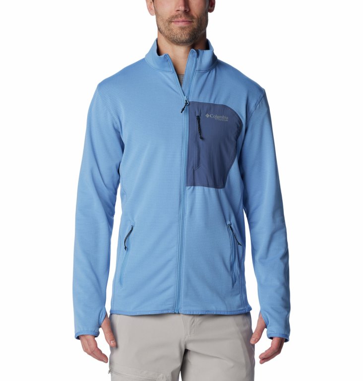 Кофта Columbia Triple Canyon™ Grid Fleece Full Zip M - синій