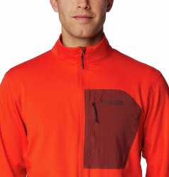 Кофта Columbia Triple Canyon™ Grid Fleece Full Zip M - червоний
