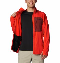 Кофта Columbia Triple Canyon™ Grid Fleece Full Zip M - червоний