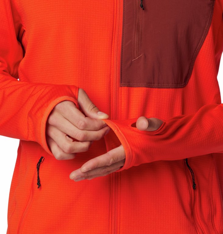 Кофта Columbia Triple Canyon™ Grid Fleece Full Zip M - червоний