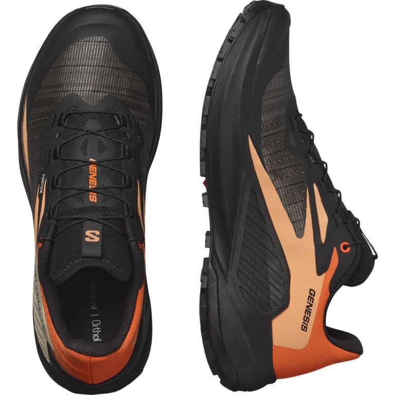 Кросівки Salomon Genesis M - чорний/помаранчевий