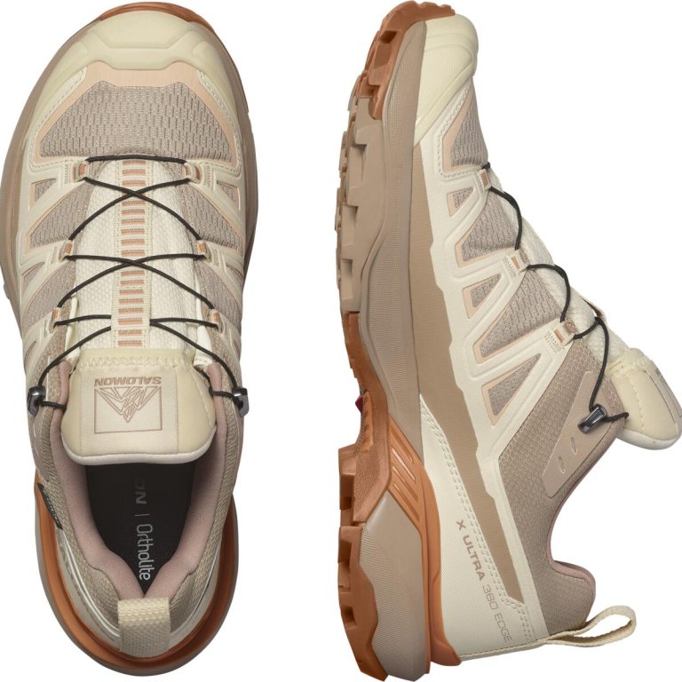 Взуття Salomon X Ultra 360 Edge GTX W - коричневе / бежеве