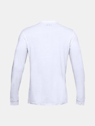 Футболка Under Armour SPORTSTYLE LEFT CHEST LS-WHT