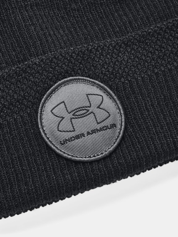 Шапка Under Armour UA Driver Pom-BLK