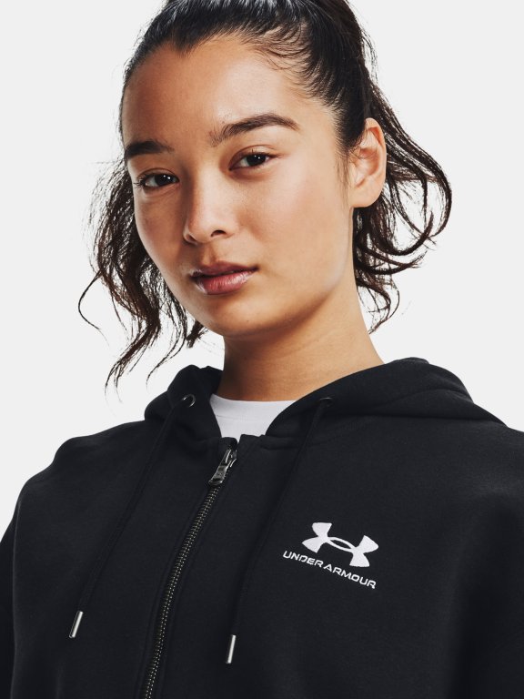 Кофта Under Armour Essential Fleece FZ-BLK