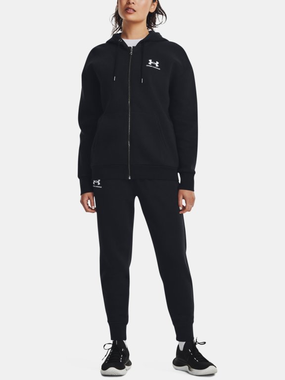 Кофта Under Armour Essential Fleece FZ-BLK