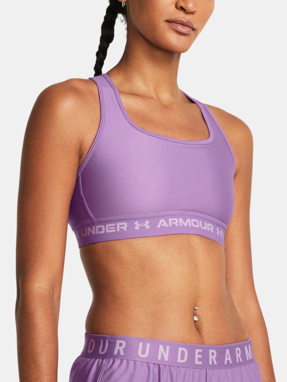 Бюстгальтер Under Armour Crossback Mid Bra-PPL