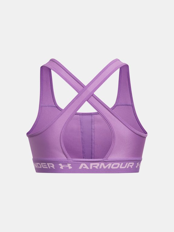 Бюстгальтер Under Armour Crossback Mid Bra-PPL