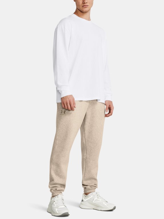 Штани Under Armour UA Essential Fleece Jogger-BRN