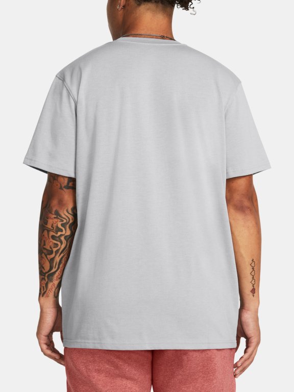 Футболка Under Armour UA HW ARMOUR LABEL SS-GRY