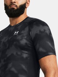 Футболка Under Armour UA HG Armour Printed SS - чорна