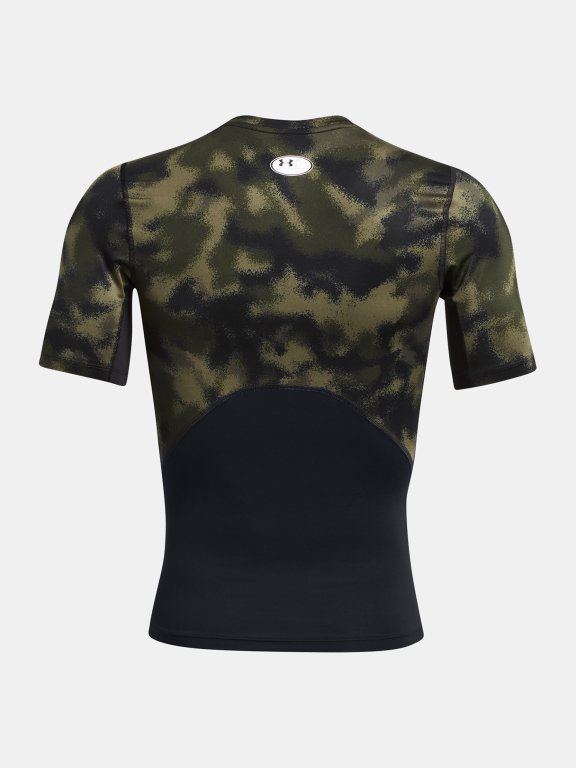 Футболка Under Armour UA HG Armour з принтом SS-GRN