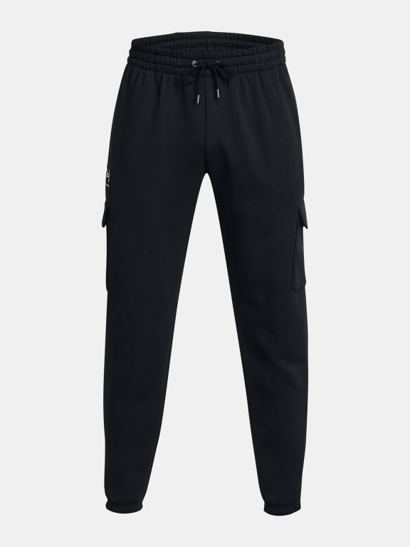 Under Armour UA Essential Flc Cargo Pant-BLK
