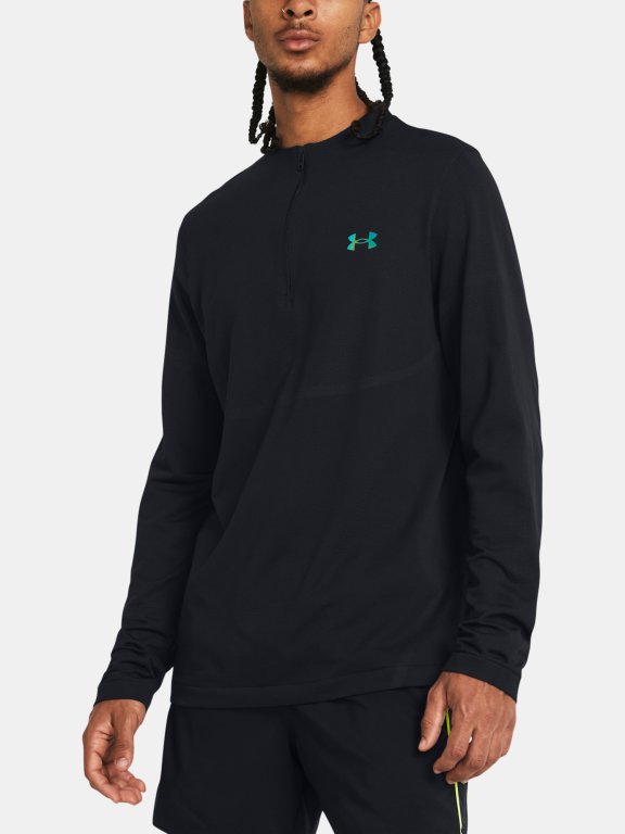 Футболка Under Armour Vanish Elite Seamless 1/4 Zp-BLK