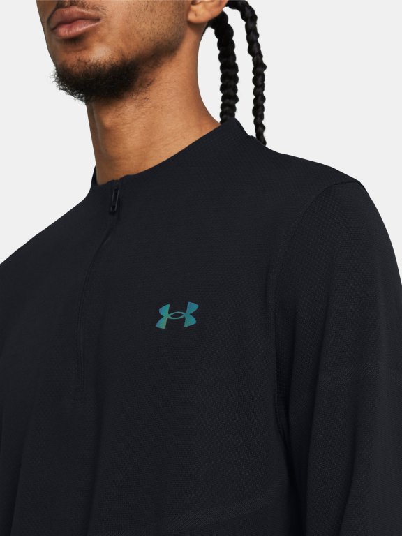 Футболка Under Armour Vanish Elite Seamless 1/4 Zp-BLK