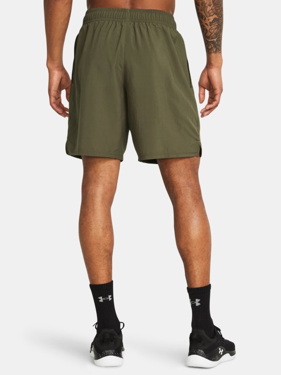 Шорти Under Armour UA Woven Wdmk Shorts-GRN