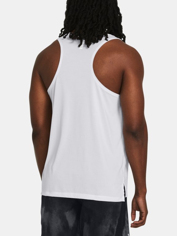 Майка Under Armour UA LAUNCH SINGLET-WHT