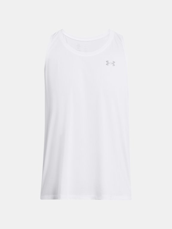 Майка Under Armour UA LAUNCH SINGLET-WHT