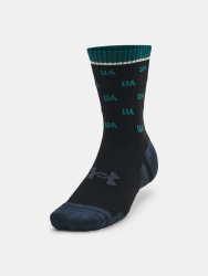 Шкарпетки Under Armour UA Perf Cotton Nov 2pk Mid-BLK
