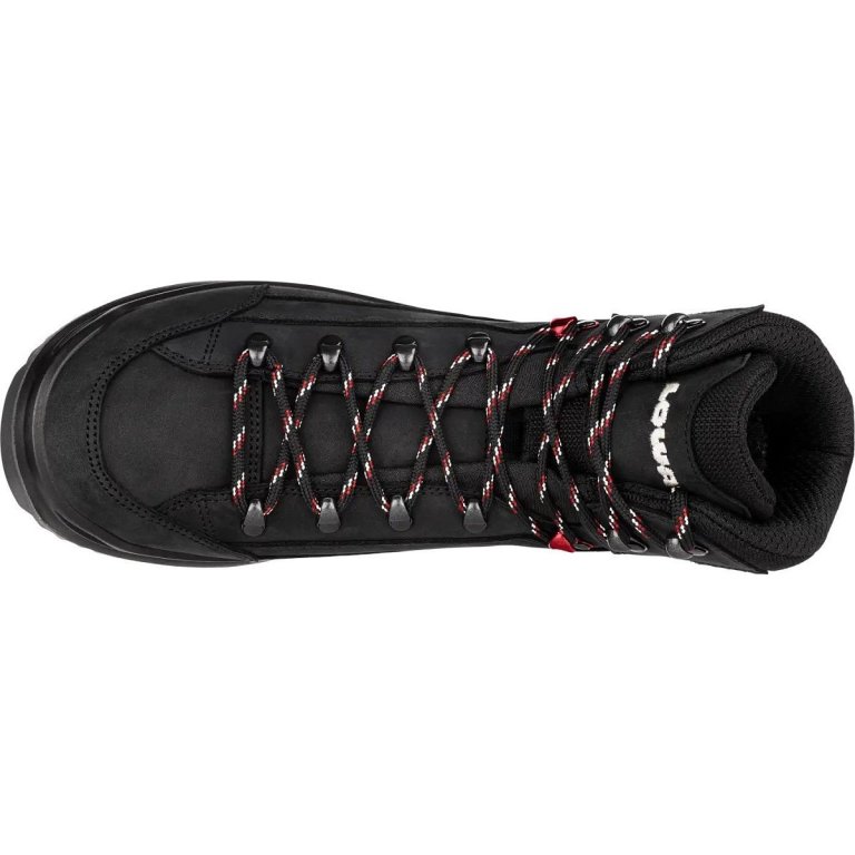 Obuv Lowa Renegade GTX Mid M - černá/červená