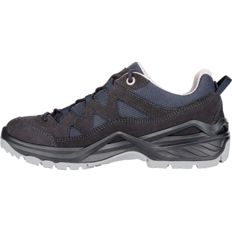 Obuv Lowa Sirkos Evo GTX Lo W - modrá/růžová