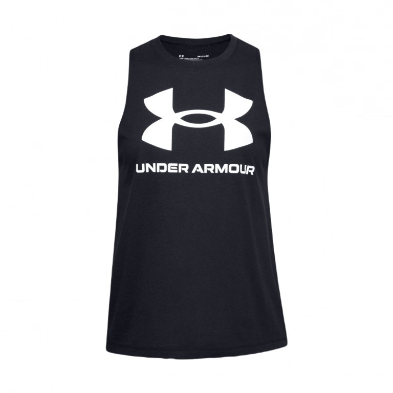 Майка Under Armour Sportstyle Graphic Tank W - чорний