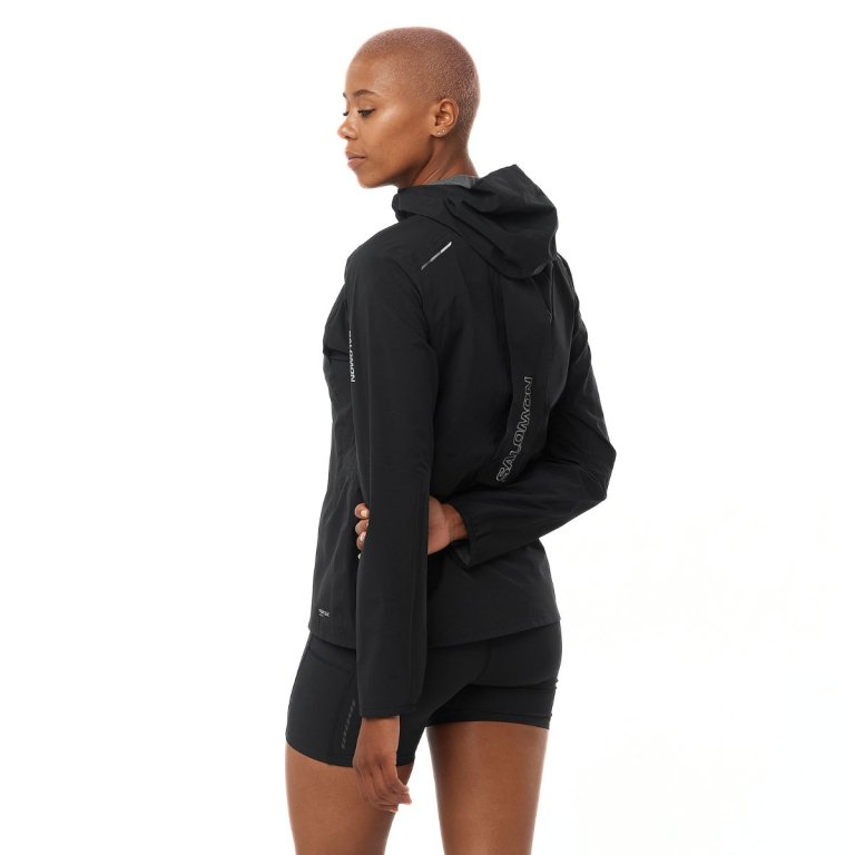 Куртка Salomon Bonatti Trail Jkt W - чорна